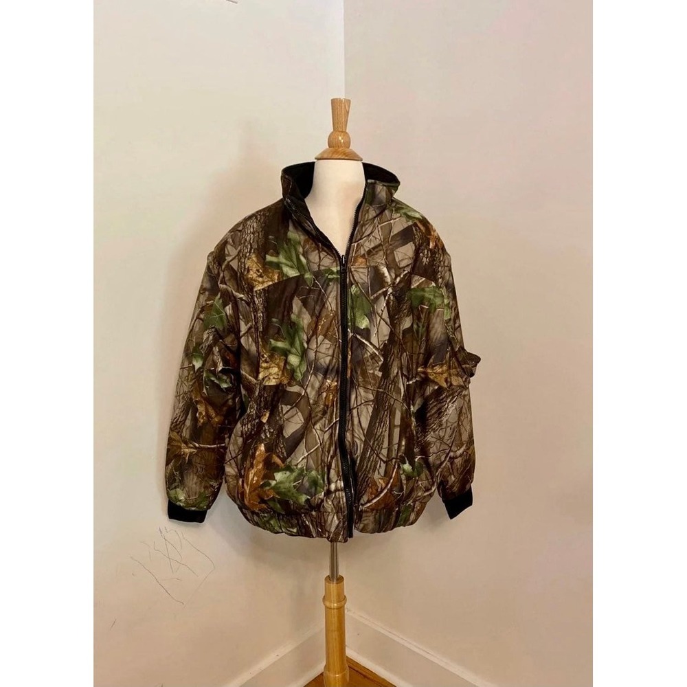 Men's Red Head Camo Hunting Jacket Coat